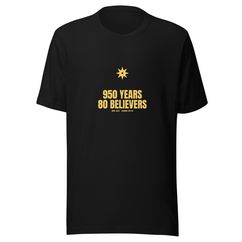 950 Years 80 Believers — Nuh AS Tee